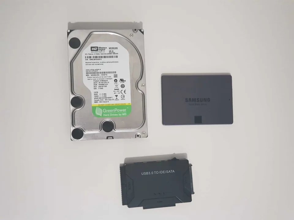 Storage device being assessed for data recovery in Birmingham