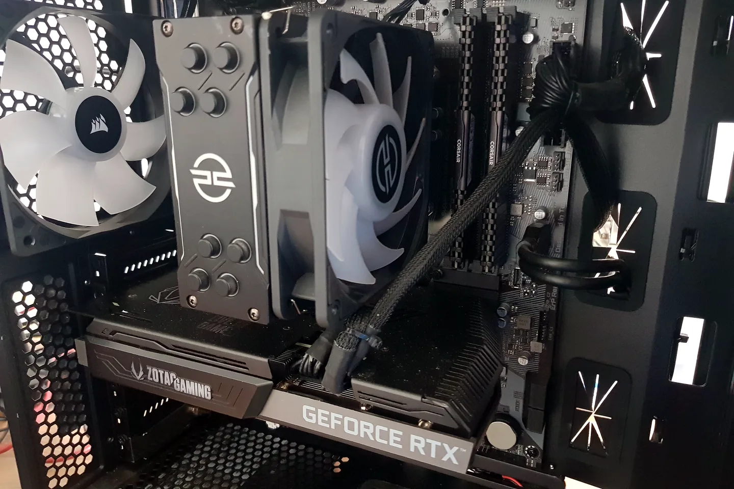 Real gaming PC cooling work at the Small Heath workshop serving Longbridge. Gaming PC cooling system checked at PC Repair Guru for customers in Longbridge, Birmingham