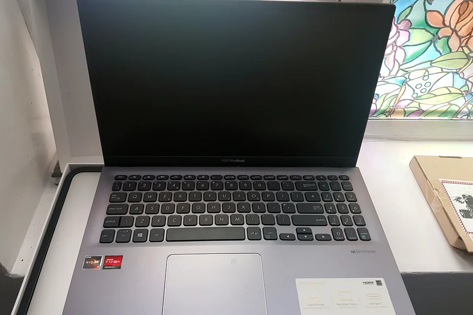Laptop screen repair being assessed at PC Repair Guru Birmingham