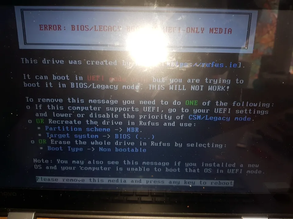 Windows boot-device error being diagnosed on a computer at PC Repair Guru Birmingham