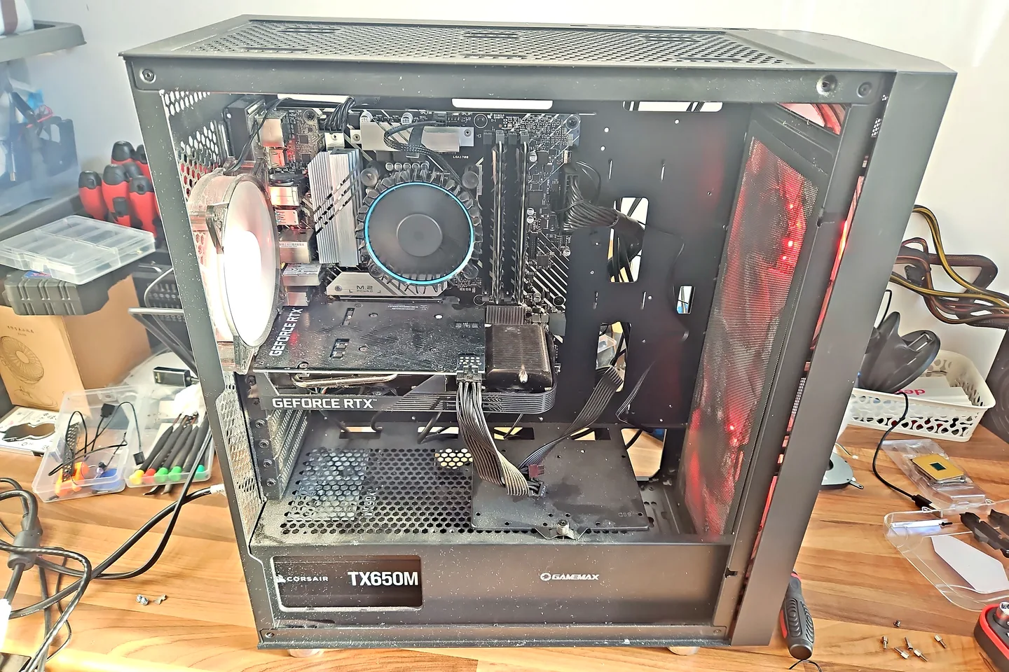 Desktop PC cleaned and inspected at PC Repair Guru for customers in Rubery and Rednal