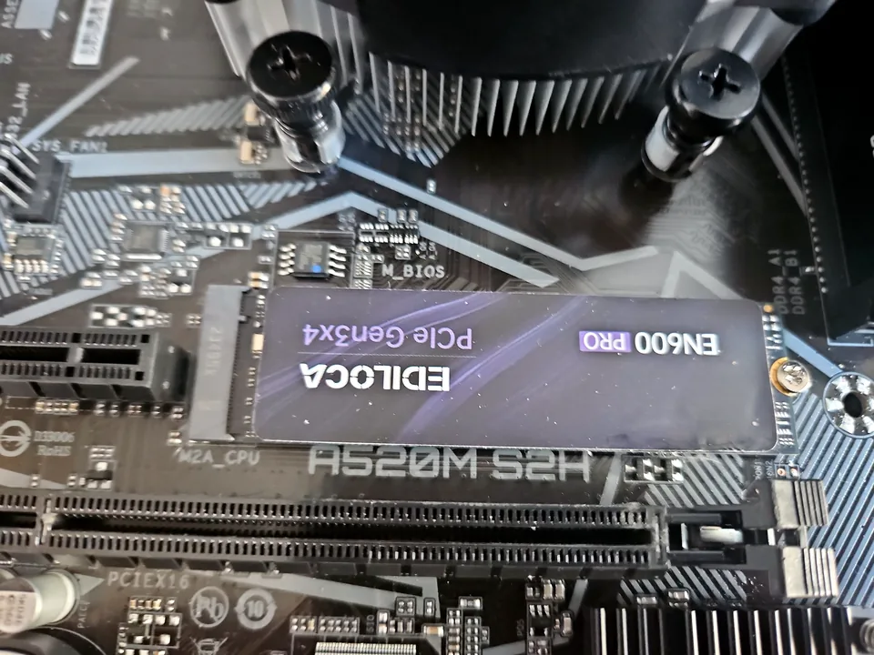 Slow PC or Laptop in Birmingham? 10 Checks Before Paying for a Repair SSD fitted to a desktop motherboard during an upgrade